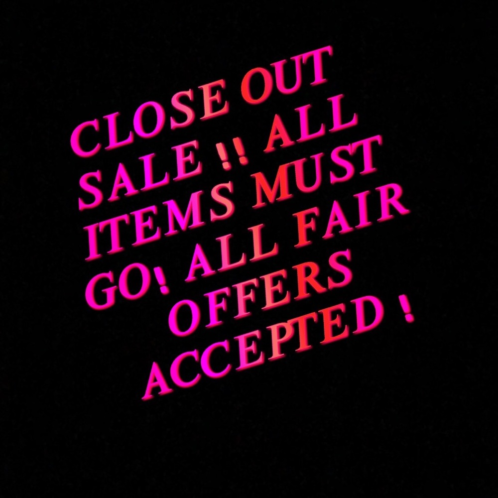 Sale! Sale! Sale!